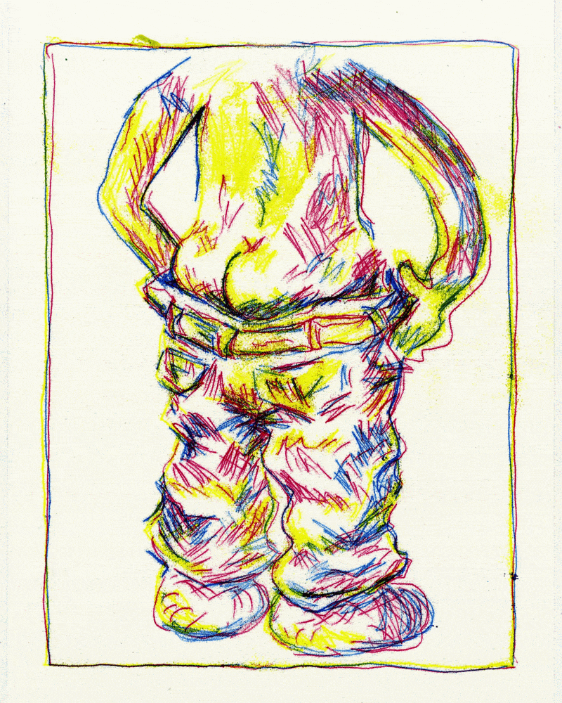 Animated pants work sample